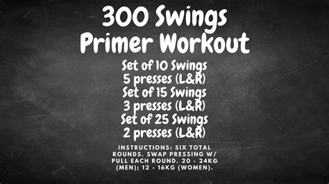 300 kettlebell swings a day|300 Swings Training Manual .